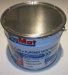 PEINTURE MUR+PLAFOND SATIN ACRYL   10  L BIGMAT BLANCHE